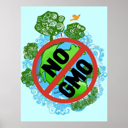 GEEN GGO POSTER (Voorkant)