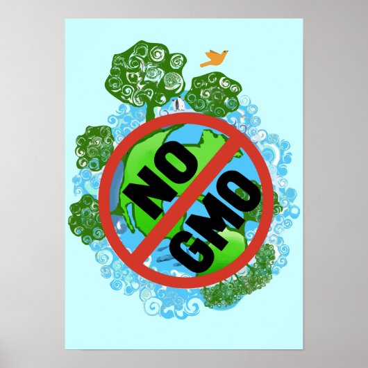 GEEN GGO POSTER (Voorkant)
