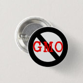 GEEN GGO RONDE BUTTON 3,2 CM (Voorkant /achterkant)