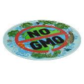 Geen GGO Snijplank (Hoek)