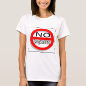 Geen gistend t-shirt (Voorkant)
