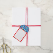 Geen glurende Schattigee grillige Kinder kerst Cadeaulabel (Met Touw)