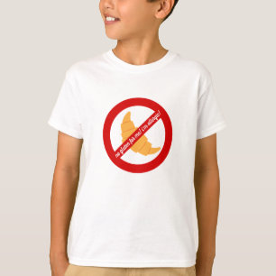 Geen gluten voor mij! - Gluten Allergy Alert T-shirt