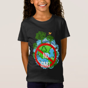 GEEN GMO of wijzig in GEEN GLUTEN, Carbon Pinda's, T-shirt