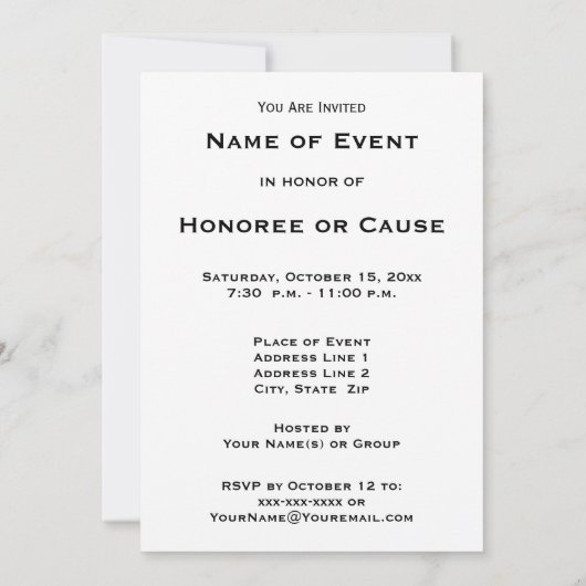 Geen GMO's - Zet etiketteringswetten voort Witte U Kaart (Achterkant)