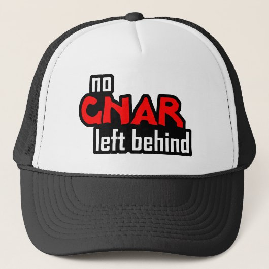 Geen Gnar achtergelaten Trucker Pet (Voorkant)