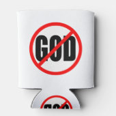 "GEEN GOD" BLIKJESKOELER (Achterkant)