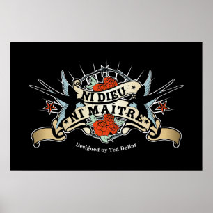 Geen God Ni MAITRE Poster