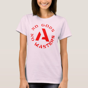 GEEN GOEDEREN, GEEN MASTERS Cirkel A T-shirt