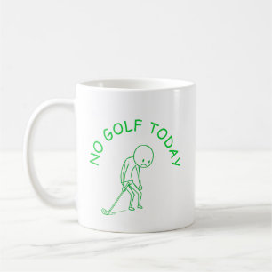 Geen Golf Vandaag Golf Liefhebber Humor Cadeau Koffiemok