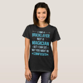 Geen goochelaar - Bricklayer T-shirt (Voorkant volledig)