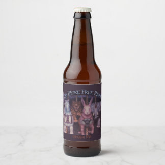 Geen gratis ritten, naam en stijl meer bier etiket