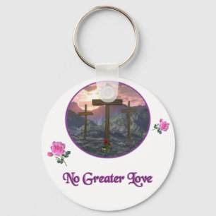 Geen grotere liefde sleutelhanger