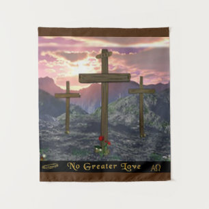 Geen grotere liefde wandkleed