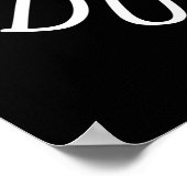 Geen haar geeft geen schimmeldoekje poster (Hoek)