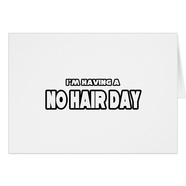 Geen haardag (Voorkant Horizontaal)
