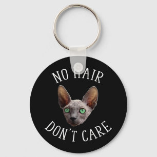 Geen haas maakt geen grapje over Sphynx Cat Sleutelhanger