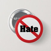 Geen haat ronde button 5,7 cm (Voorkant /achterkant)