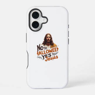 Geen Halloween Ja Jezus iPhone 16 Hoesje