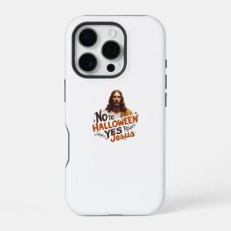 Geen Halloween Ja Jezus iPhone 16 Pro Hoes Hoesje