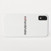 Geen handdruk Case-Mate iPhone case (Achterkant (horizontaal))