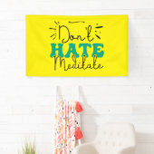 Geen hekel aan berichtontwerp spandoek (Insitu)