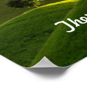 Geen heuvels zonder Valleys Poster (Hoek)