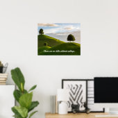 Geen heuvels zonder Valleys Poster (Thuiskantoor)