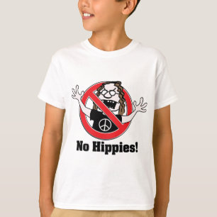 Geen Hippies. T-shirt