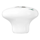 Geen Ho Ho Ho keramische knop (Zijkant)