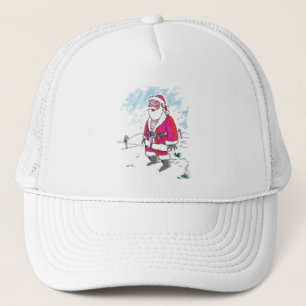 Geen Ho Ho Ho witte schuim trucker hoed Pet