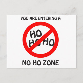 geen ho zone briefkaart