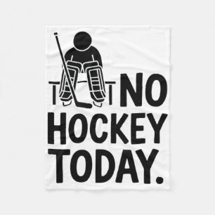 Geen Hockey Vandaag Verdrietige Keeper Stemming Ba Fleece Deken