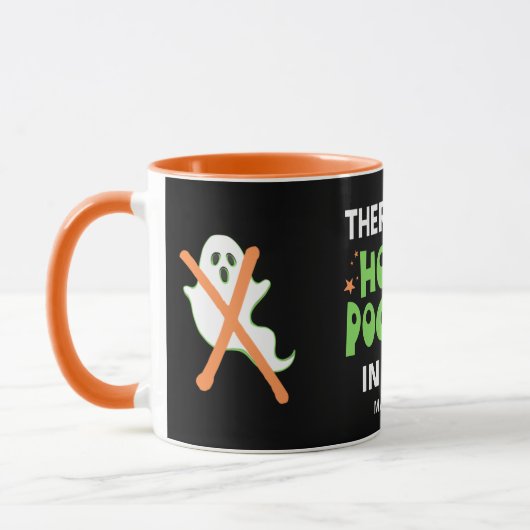 GEEN HOCUS POCUS Persoonlijke Christelijke Hallowe Mok (Links)