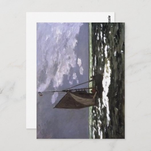 Geen hogere resolutie beschikbaar. Claude_Monet,_Z Briefkaart (Voorkant / Achterkant)