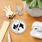 Geen honden Sleutelhanger