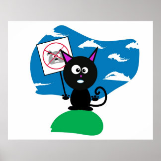 Geen honden toegestaan poster