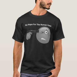 Geen hoop Logo Geen Gezegde donker T-shirt