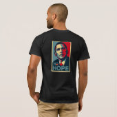 Geen hoop Obama T-shirt (Achterkant volledig)