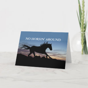 Geen Horsin' Around Kaart