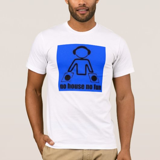 GEEN HUIS T-SHIRT (Voorkant)