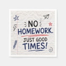 Geen Huiswerk, Alleen Leuk Volwassen Terug naar Sc