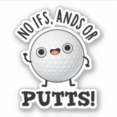 Geen IBF-antennes of touwtjes Sticker (Voorkant)