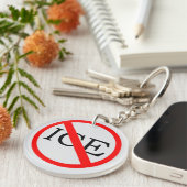 "GEEN ICE" Sleutelhanger (Voorkant Rechts)