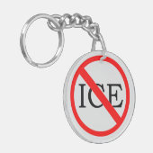 "GEEN ICE" Sleutelhanger (Voorkant Links)