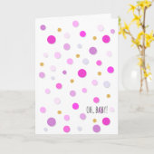 Geen idee dat je die oude bruine Stippen was Kaart (Gele Bloem)