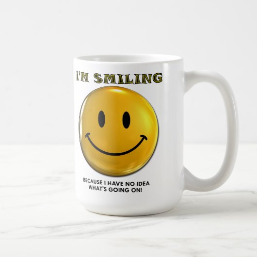 Geen idee mok (Rechts)