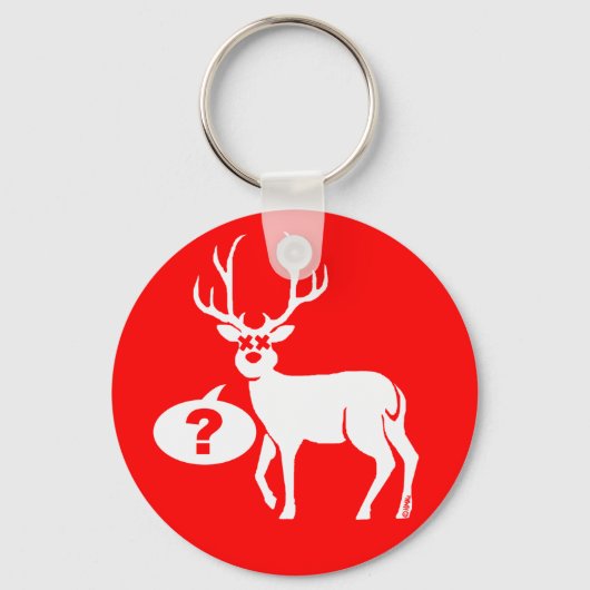 Geen idee! sleutelhanger (Voorkant)