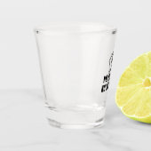 Geen idee van een verhaal shot glas (Links)