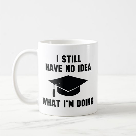 Geen idee wat ik doe koffiemok (Links)